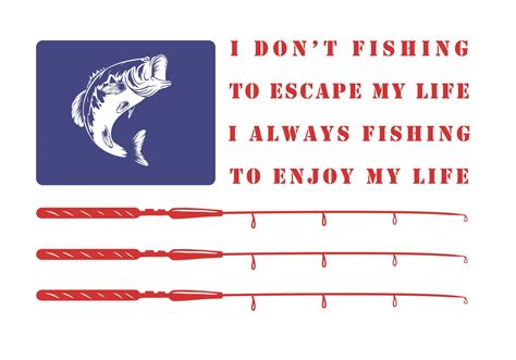 fishing quotes design 11684750 Vector Art at Vecteezy