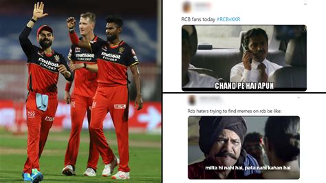 RCB Funny Memes Go Viral After Virat Kohli's Team Beats KKR By 82 Runs ...