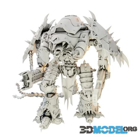 3D Model – Chaos Titan Warhammer 40000 (Printable STL)