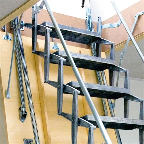 Motorized ladder / accordion protection / aluminum / retractable Gorter ...