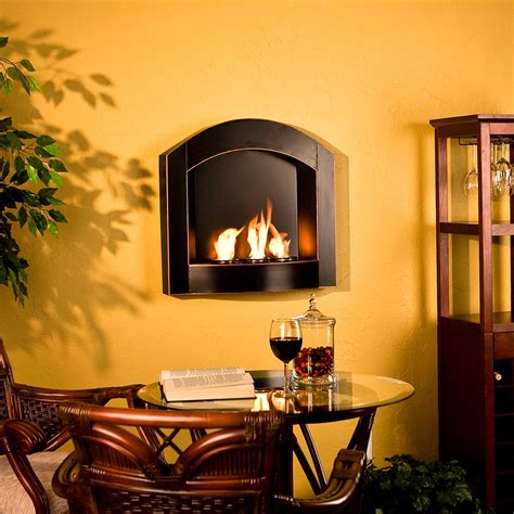 Small Wall Mounted Gas Fireplaces | FIREPLACE DESIGN IDEAS