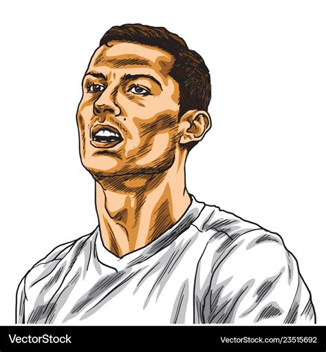 Cristiano Ronaldo Cartoon Photos ~ Cristiano Ronaldo #7 (cartoon Style ...