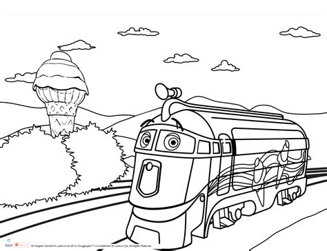 Chuggington Coloring Sheet