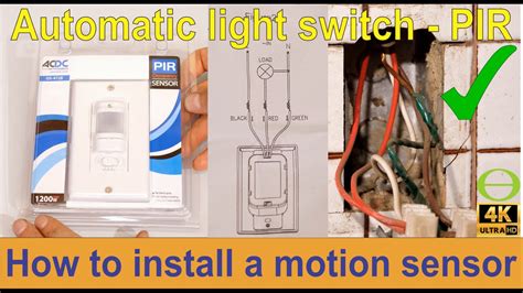 How To Connect Motion Sensor Light Switch