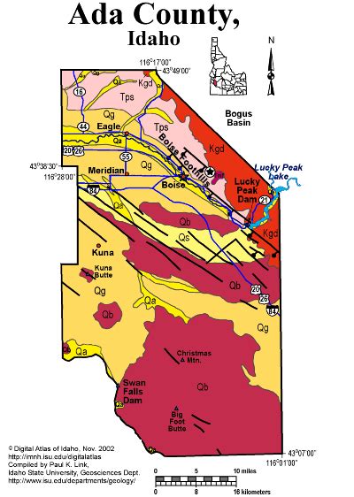 Ada County Idaho Map - Filide Winnifred