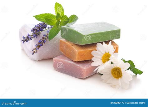 Handmade soap bars stock image. Image of cream, handmade - 25280173