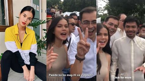 Maris Racal vlogs with Mayor Isko Moreno and Manny Pacquiao | Pikapika ...