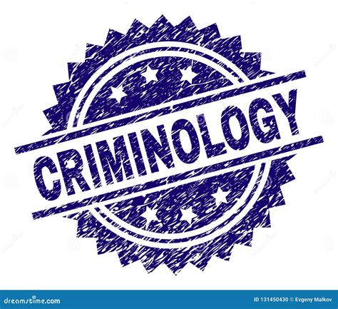 Scratched Textured CRIMINOLOGY Stamp Seal Stock Vector - Illustration ...