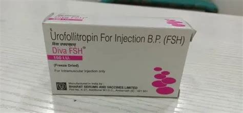 Liquid Allopathic DIVA FSH 150MG Urofollitropin For Injection BP, For ...