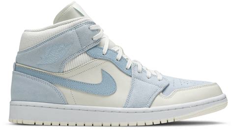 Air Jordan 1 Mid SE 'Sail Light Blue' - DA4666-100 - Novelship