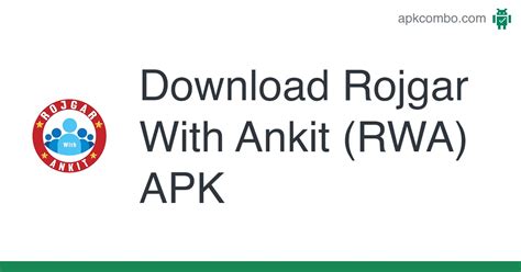 Download Rojgar With Ankit (RWA) APK - Latest Version 2024