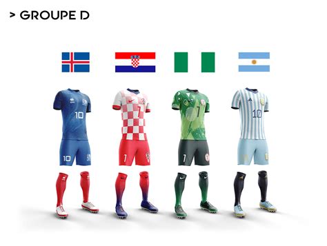 FIFA WORLD CUP 2018 / JERSEYS DESIGN :: Behance