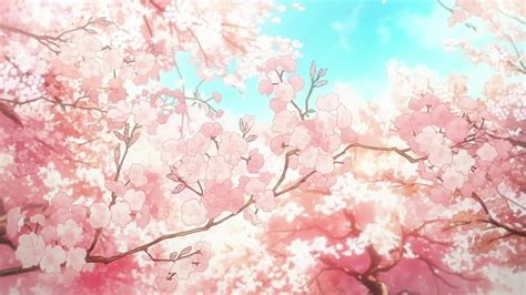 Aesthetic Anime Cherry Blossom, sakura trees aesthetic ps4 HD wallpaper ...