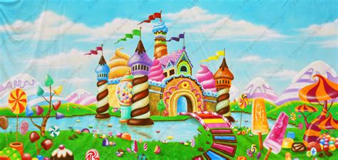 Candyland Castle - A Backdrop Rentals | TheatreWorld®