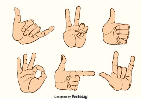 Hand Gesture Symbols