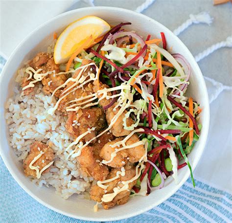 Karaage chicken rice bowl | New World