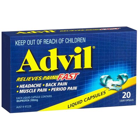 Advil Gel Capsules