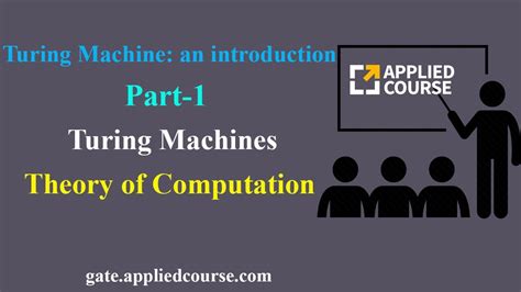 Turing Machine: an introduction | Turing Machines | Part-1 | Theory of ...