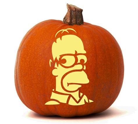 Simpsons Pumpkin Carving Patterns