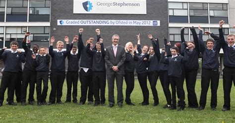 George Stephenson High School celebrates Ofsted verdict - Chronicle Live