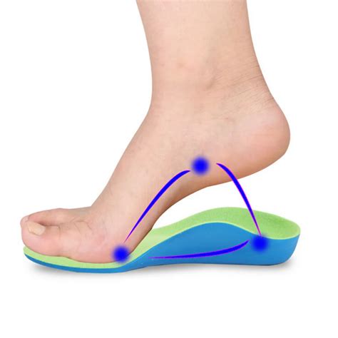 Flat Foot Arch Support Orthotic Pads Kids Children Orthopedic Insoles ...