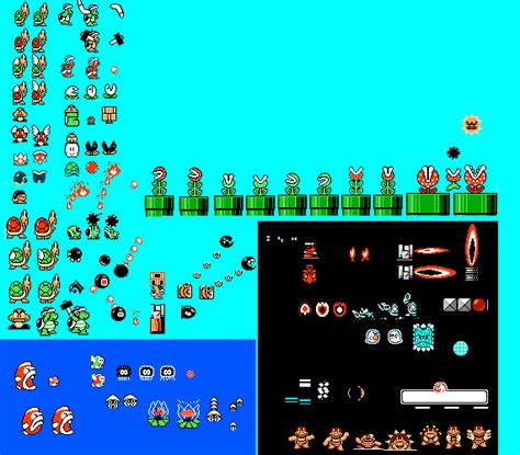 Super Mario Bros. 3 Sprites | NES Super Mario Downloads