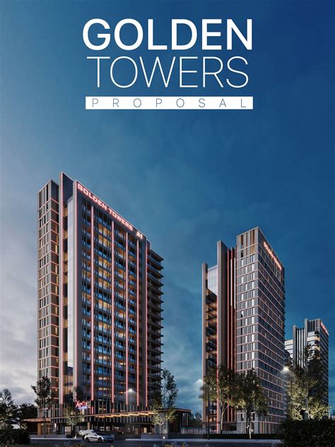 Golden Tower | Tower, Architectural design studio, Studios architecture