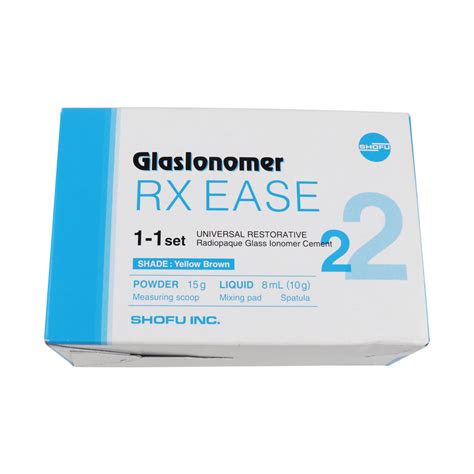 Shofu Glasionomer RX Ease Set