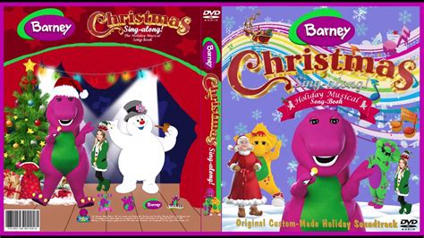 Barney: Christmas Sing-Along! Holiday Musical Song Book (Custom-Made ...