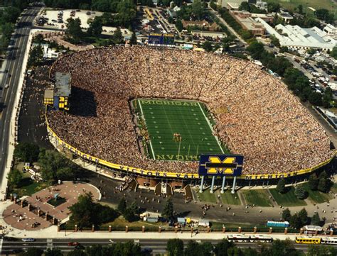 Bentley Image Bank, Bentley Historical Library: Michigan Stadium ...