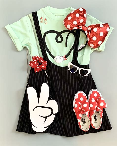 MINNIE MOUSE OUTFIT | Cute disney outfits, Disney outfits, Disney ...