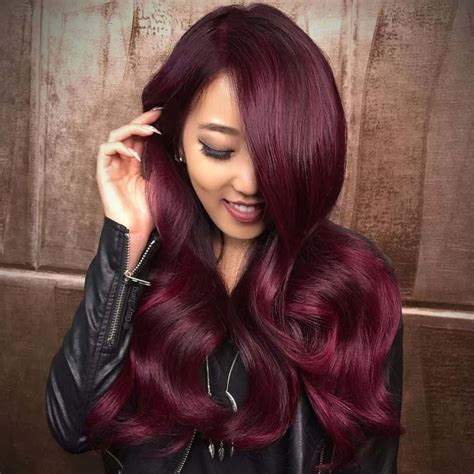 Burgundy Hair - Hairstyle Society