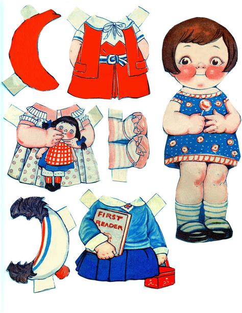 Vintage Paper Dolls Printable