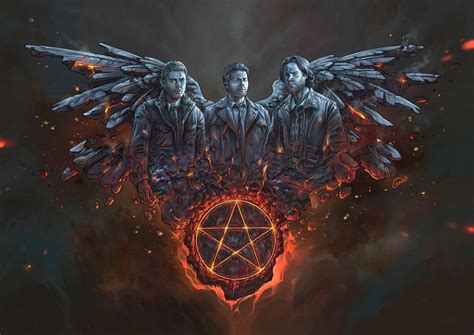 Supernatural Art Wallpapers - Top Free Supernatural Art Backgrounds ...