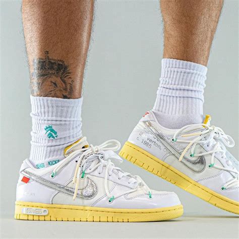 Off-White Nike Dunk Low The 50 Collection Release Date Info | SneakerFiles