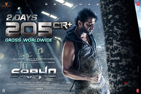 Saaho Movie 205 Cores In 2 Days Super HD Posters - Social News XYZ ...