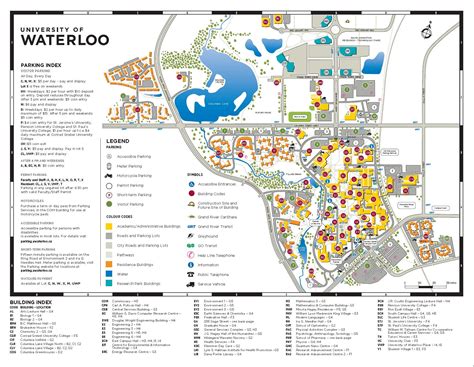 Waterloo Campus Map