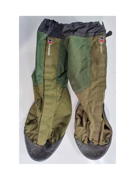 Genuine Surplus Berghaus Yeti Gaiters Army Issue Gore-tex Waterproof (1902)