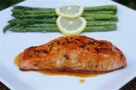 CITRUS GLAZED SALMON — Julie's Taste