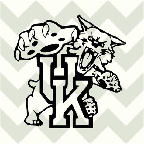 University of Kentucky-kentucky Wildcats-svg-dxf-png - Etsy