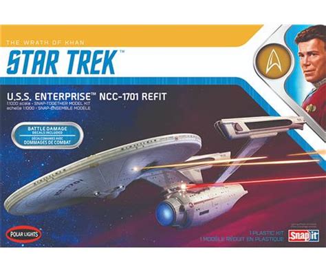 Polar Lights Star Trek USS Enterprise Refit Star Trek