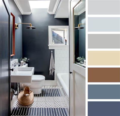 Grey Color Scheme Bathroom