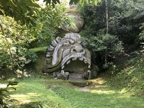 Bomarzo Monster Park in Italy (Bomarzo Parco dei Mostri - Sacro Bosco ...