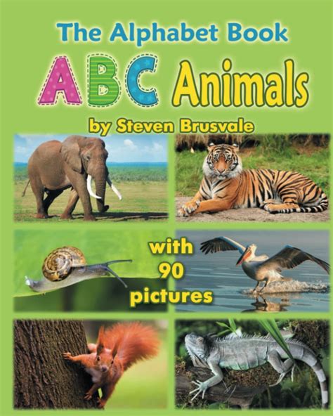 The Alphabet Book ABC Animals: Colorfull and Cognitive Alphabet Book ...