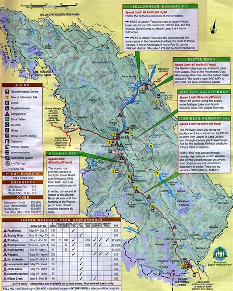 Wheelchair Wandering: Canadian Rockies: Jasper National Park