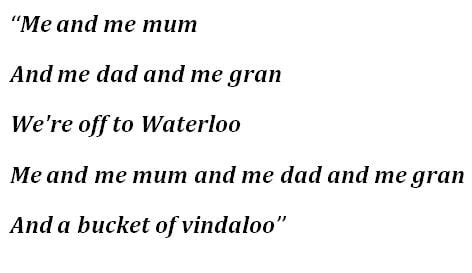 "Vindaloo" by Fat Les - Song Meanings and Facts