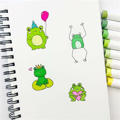 11 Easy Frog Drawing Ideas