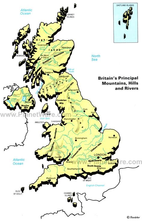 Maps: Map Of Europe Mountains And Rivers