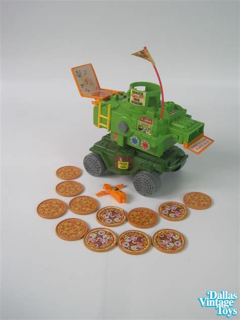 1989 Playmates TMNT Pizza Thrower COMPLETE (1S)