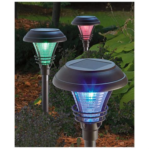 6-Pk. of. Kenbury Solar Path Lights, Bronze Finish - 584643, Solar ...